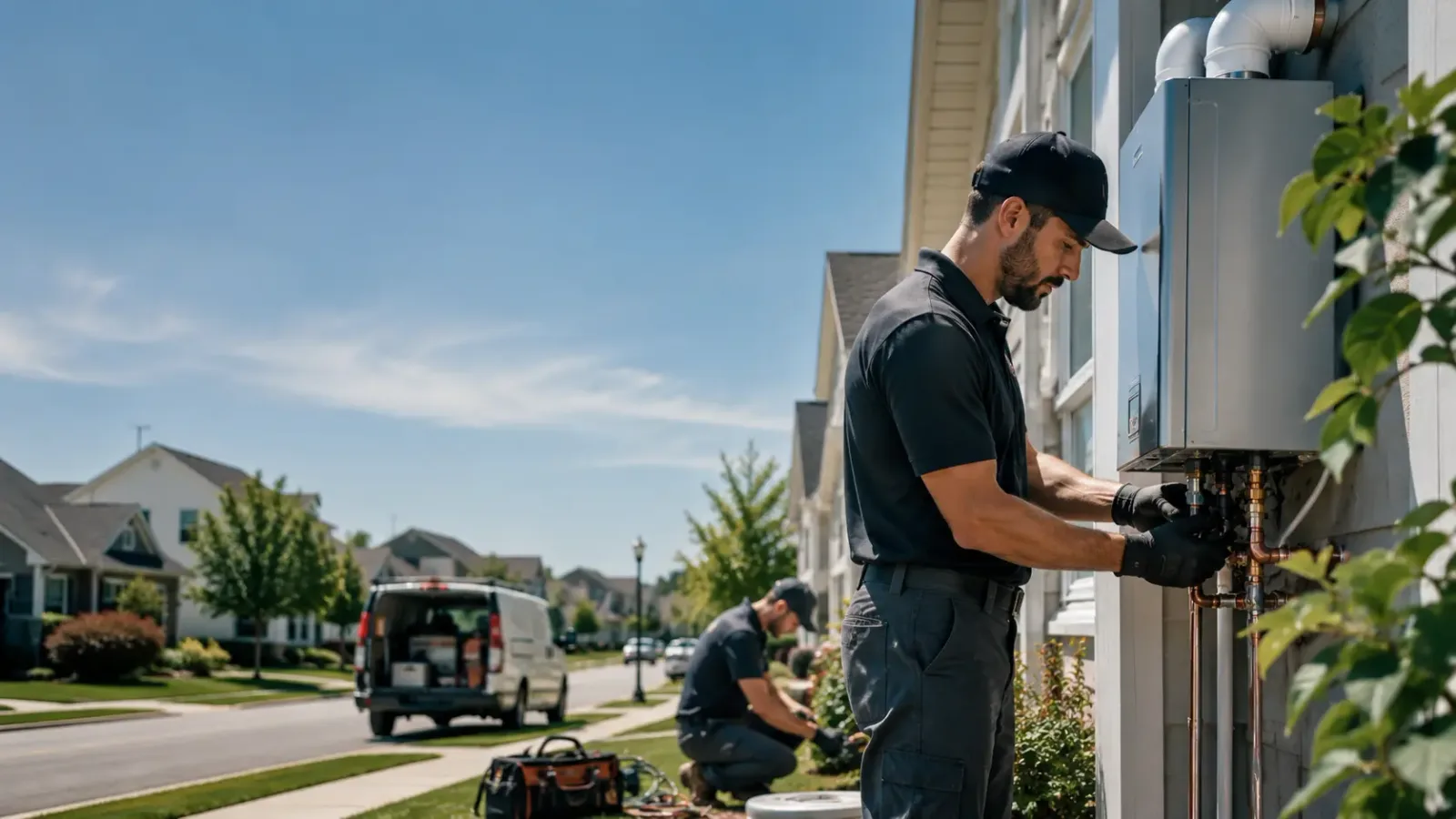 Tankless Water Heater Installation in West Baldwin, ME